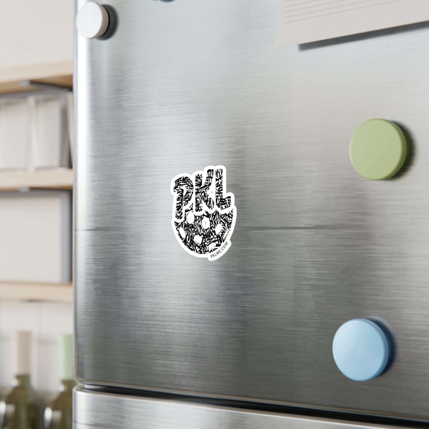 PKLme Indoor / Outdoor Sticker - White Waterproof Vinyl
