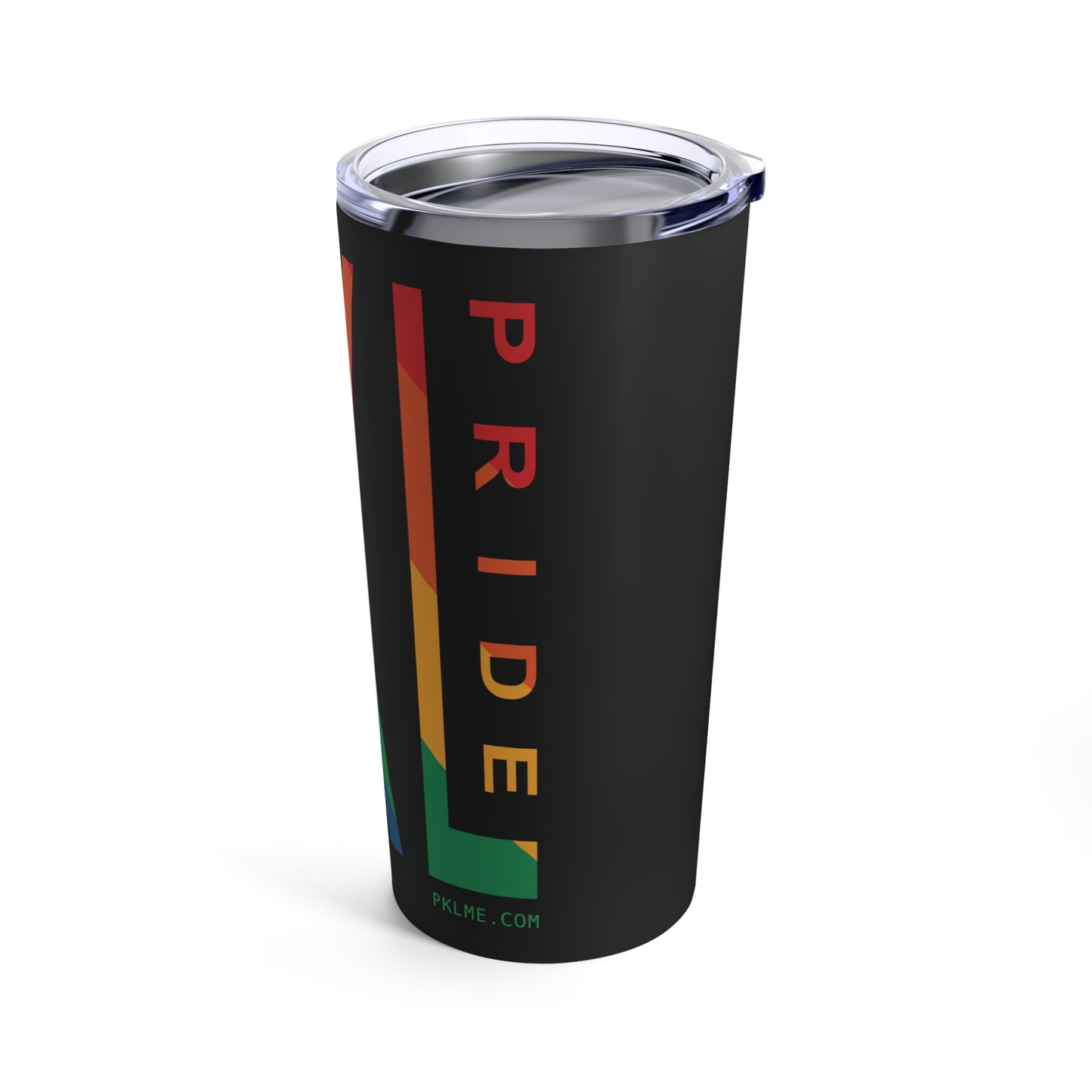 PKLme 20oz. Pickleball Travel Cup - Insulated stainless steel travel tumbler - Pride
