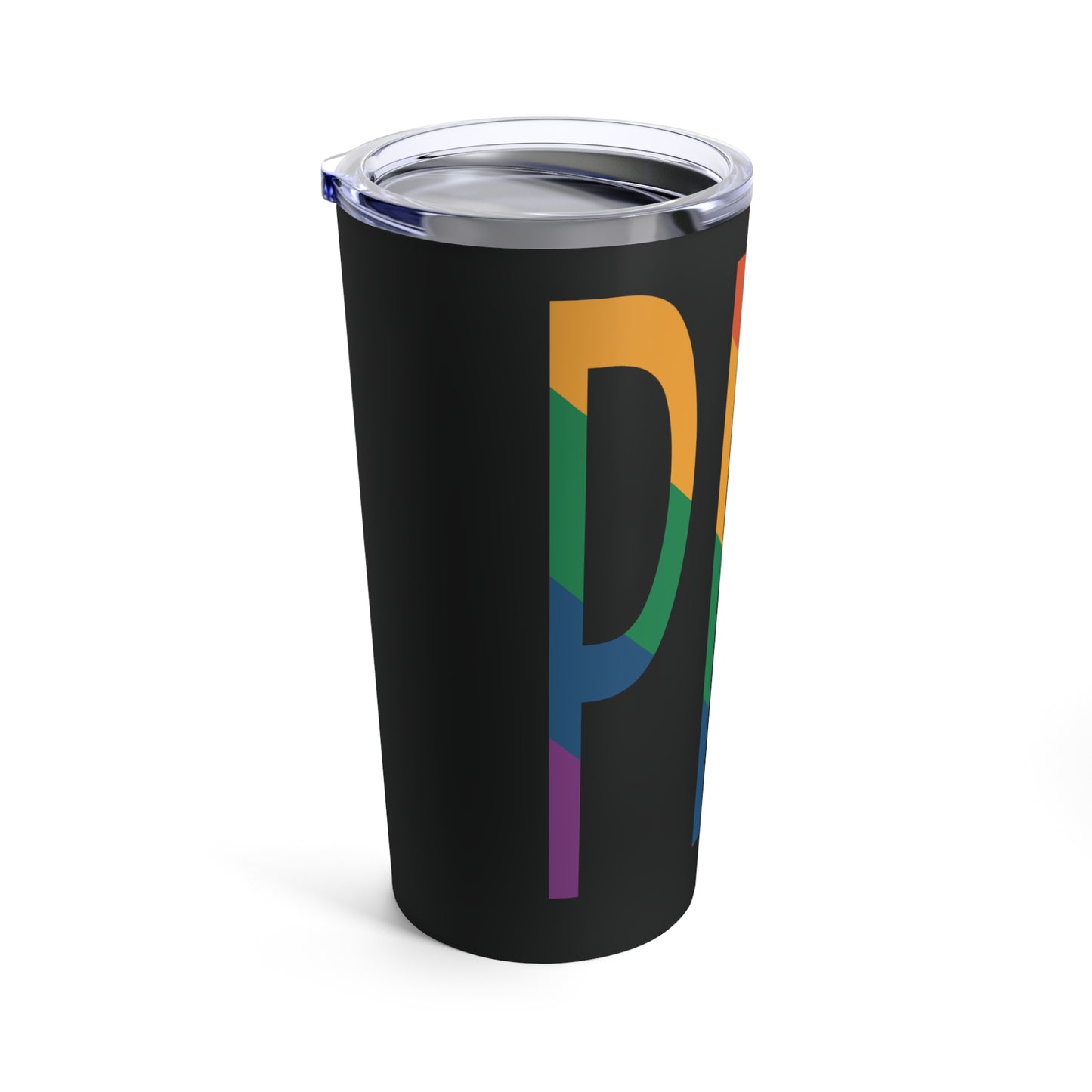 PKLme 20oz. Pickleball Travel Cup - Insulated stainless steel travel tumbler - Pride
