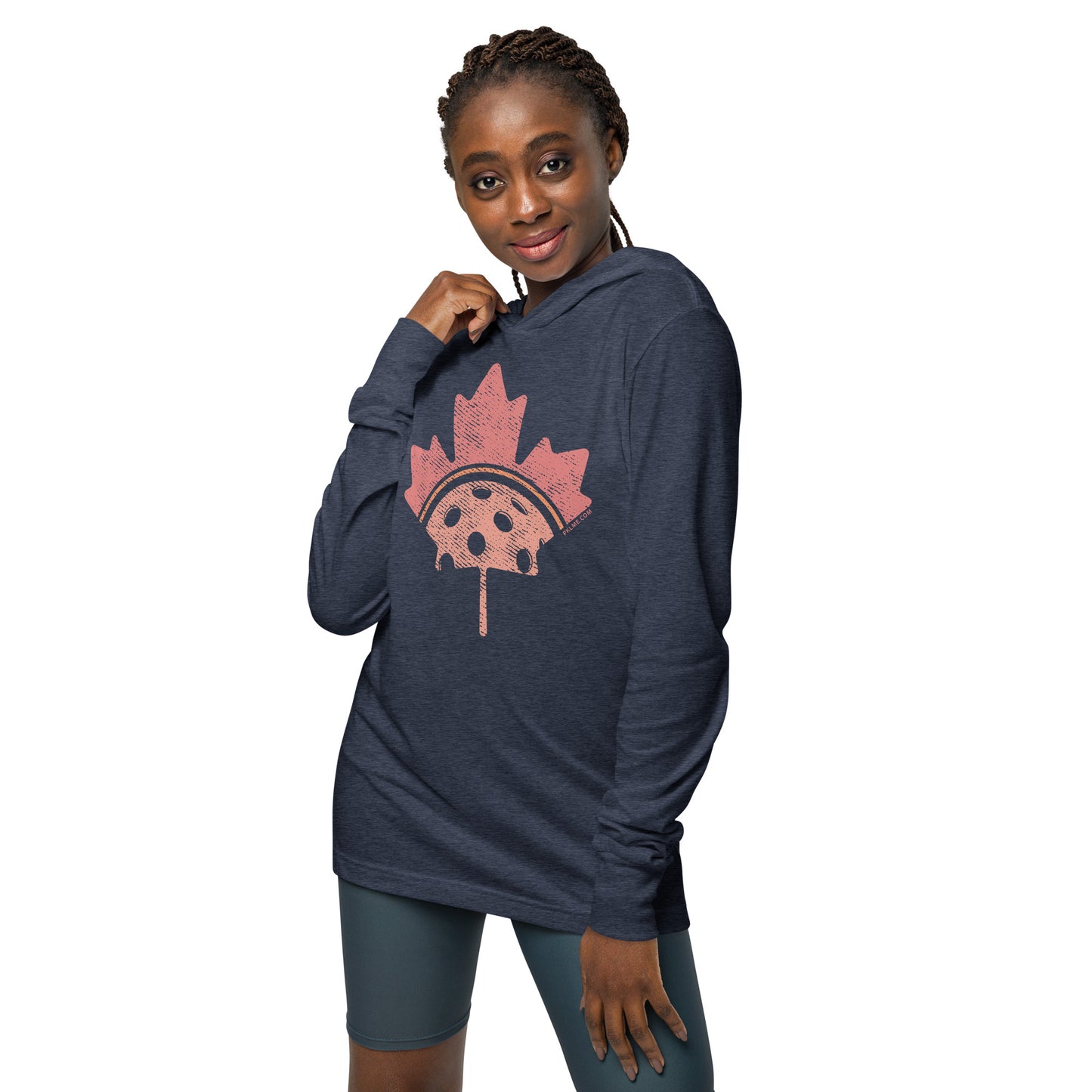 PKLme Unisex Lightweight Cotton/Poly Blend Pickleball Warmup Hoodie - Canada