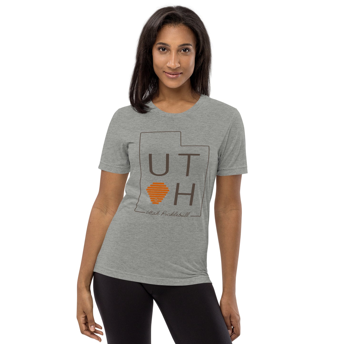 PKLme Unisex Triblend Pickleball Shirt - Utah