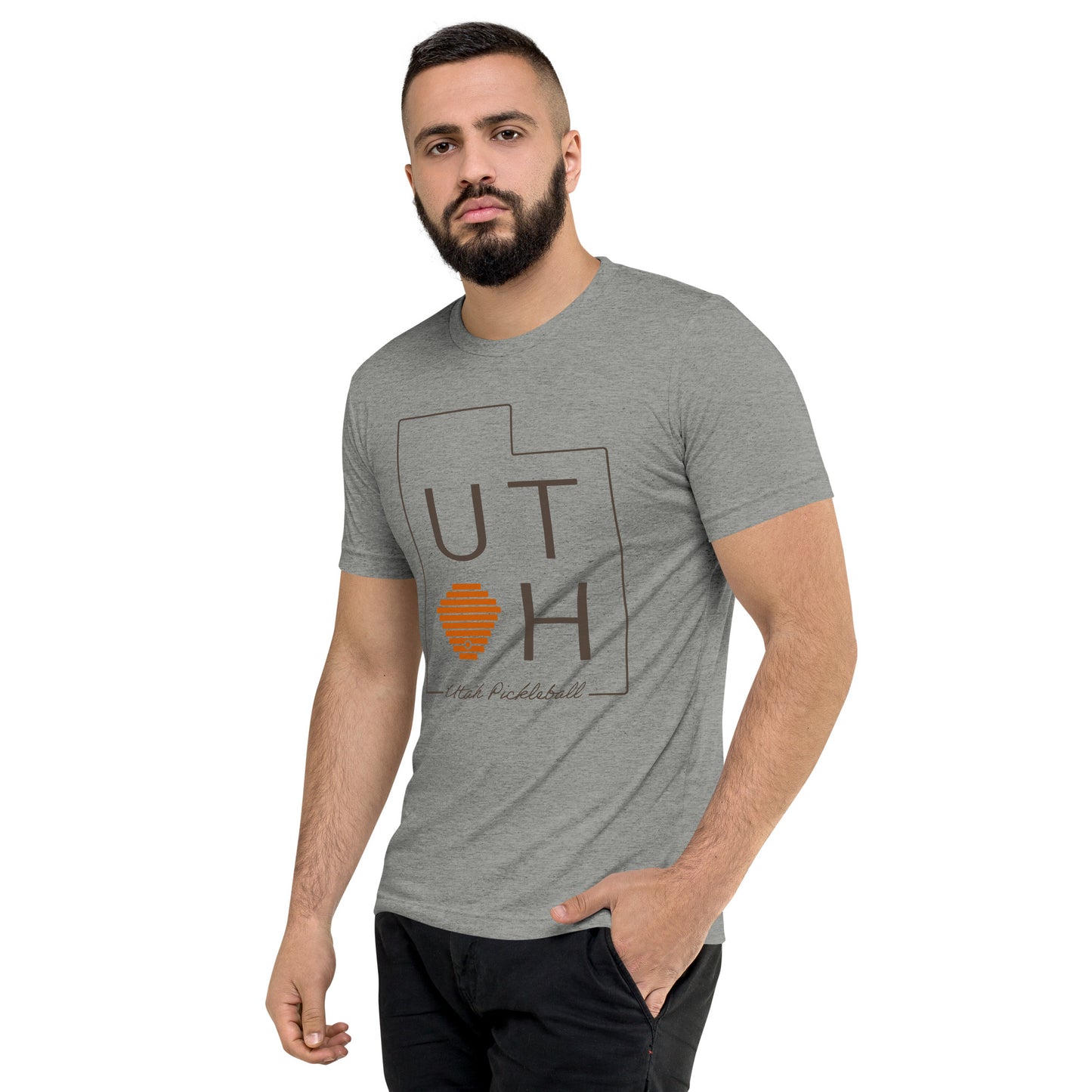PKLme Unisex Triblend Pickleball Shirt - Utah