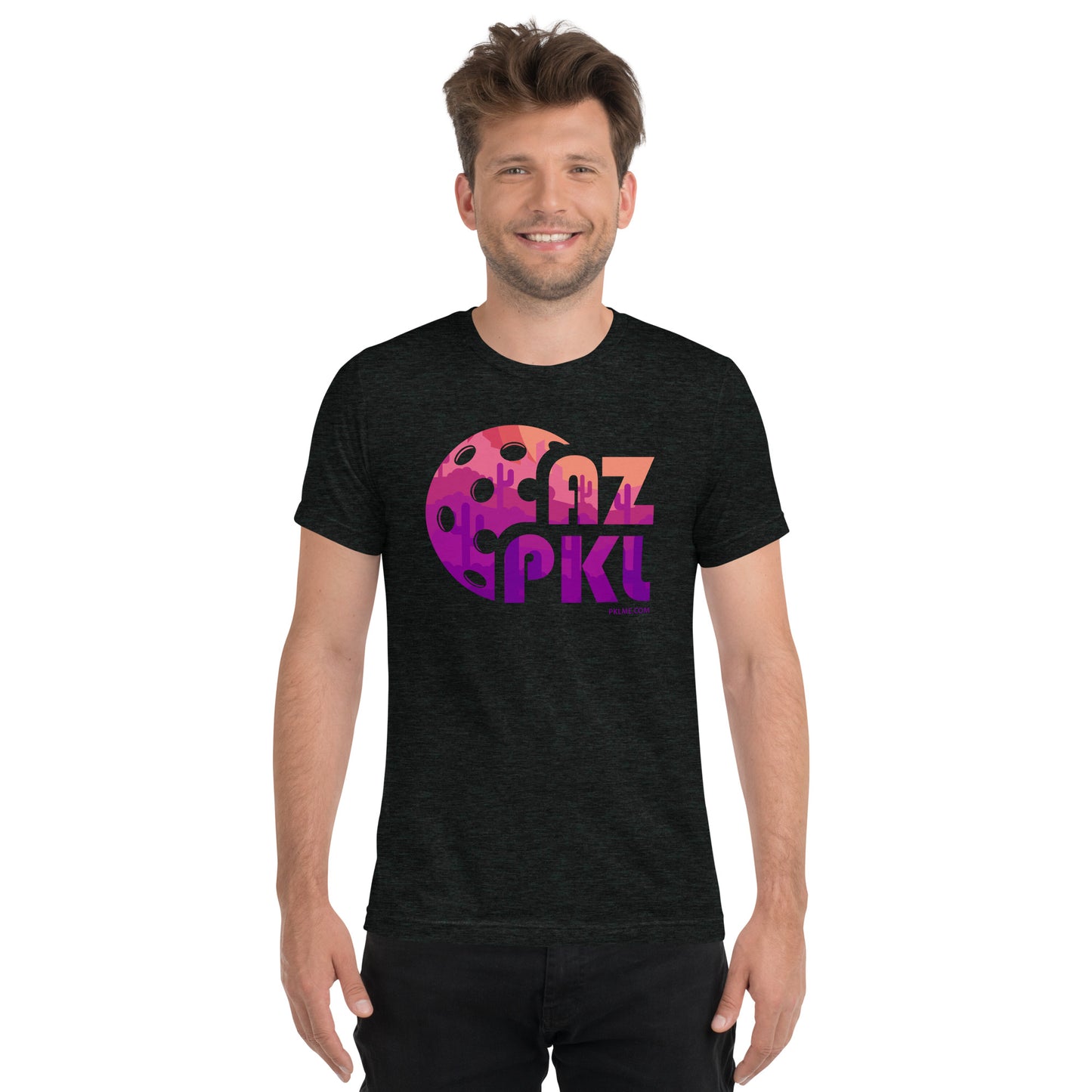 PKLme Unisex Triblend Pickleball Shirt - AZ - Southwest