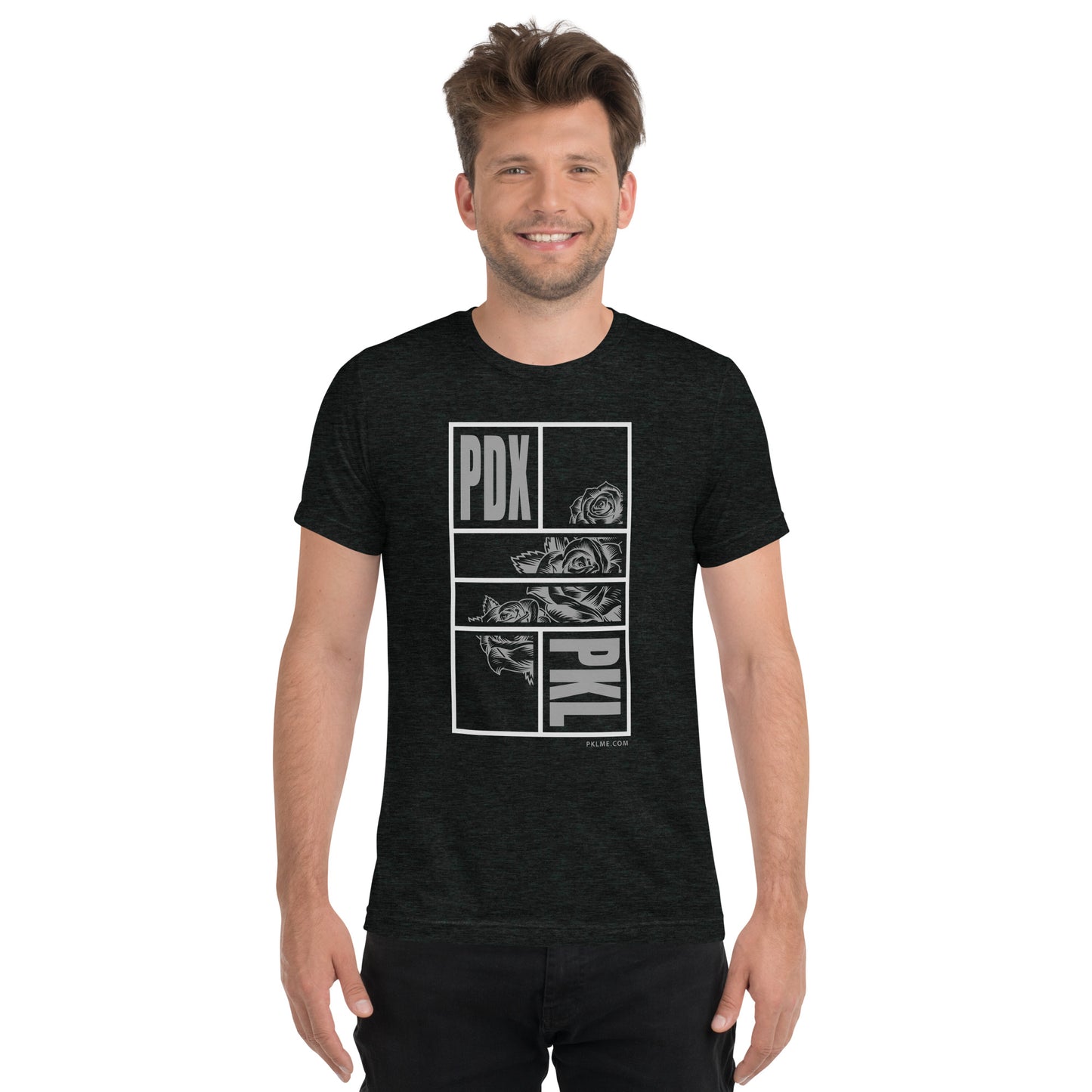 PKLme Unisex Triblend Pickleball Shirt - PNW - Portland