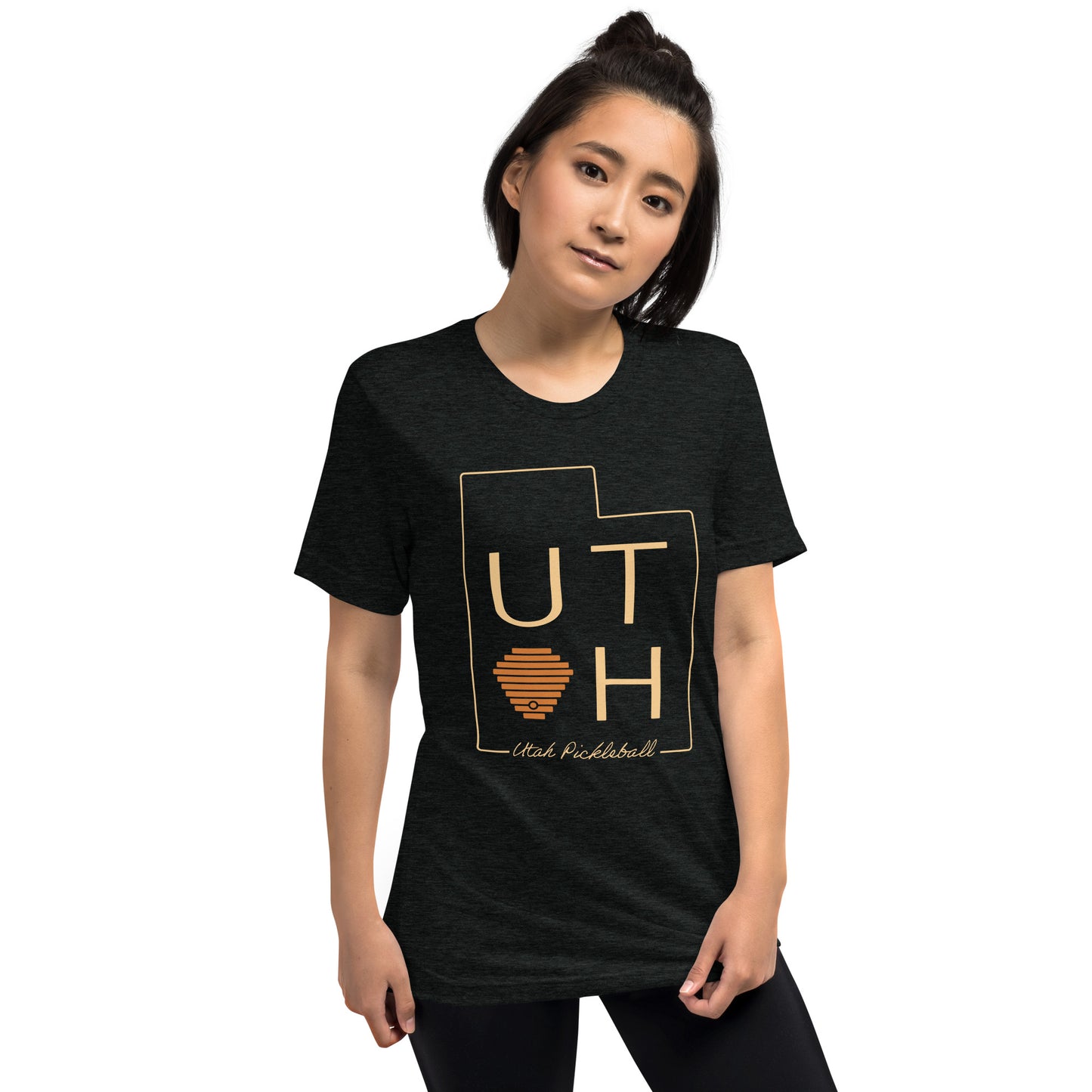 PKLme Unisex Triblend Pickleball Shirt - Utah