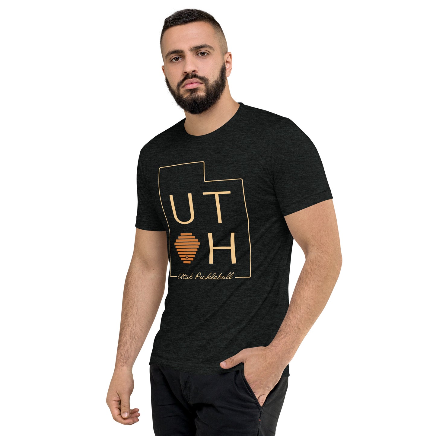 PKLme Unisex Triblend Pickleball Shirt - Utah