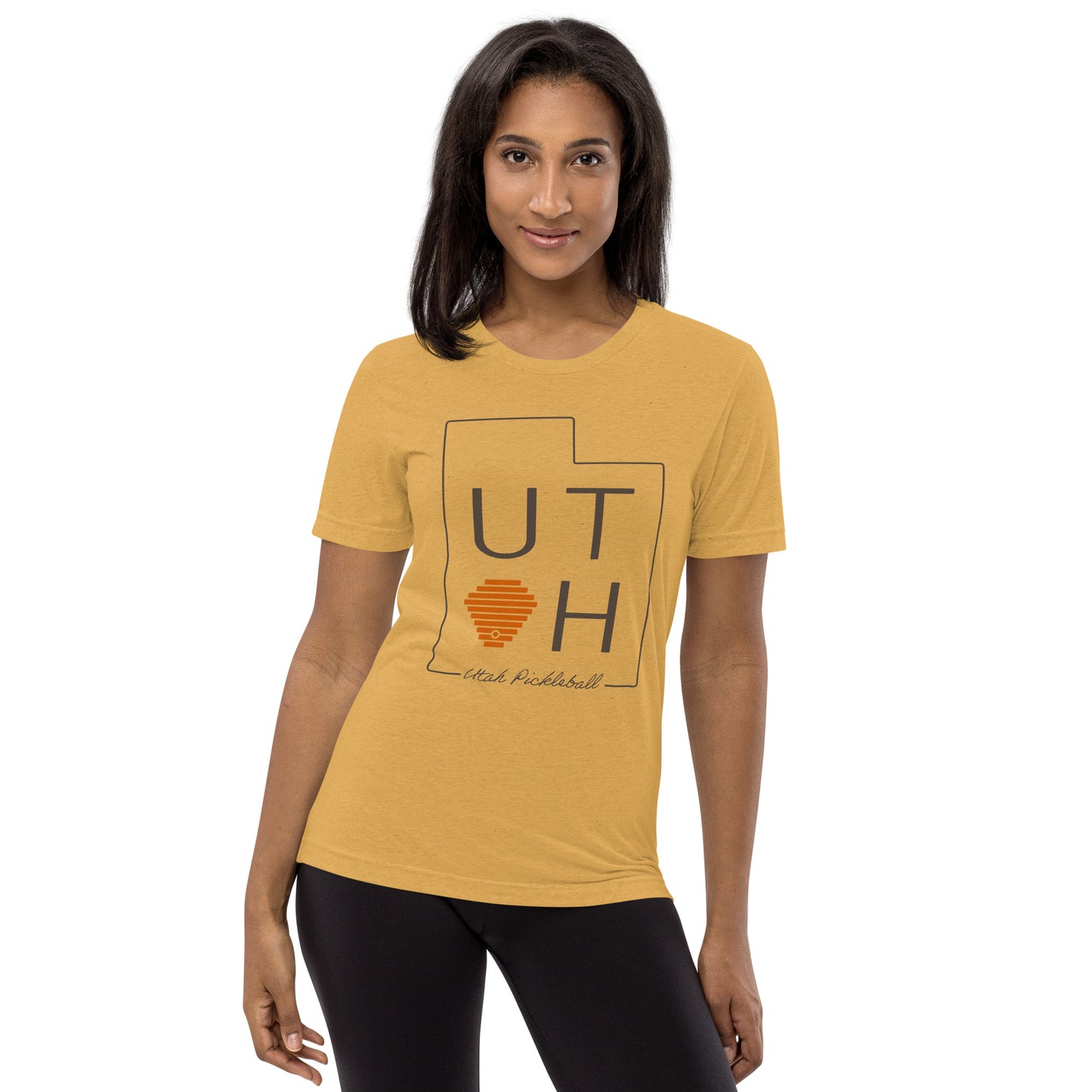 PKLme Unisex Triblend Pickleball Shirt - Utah