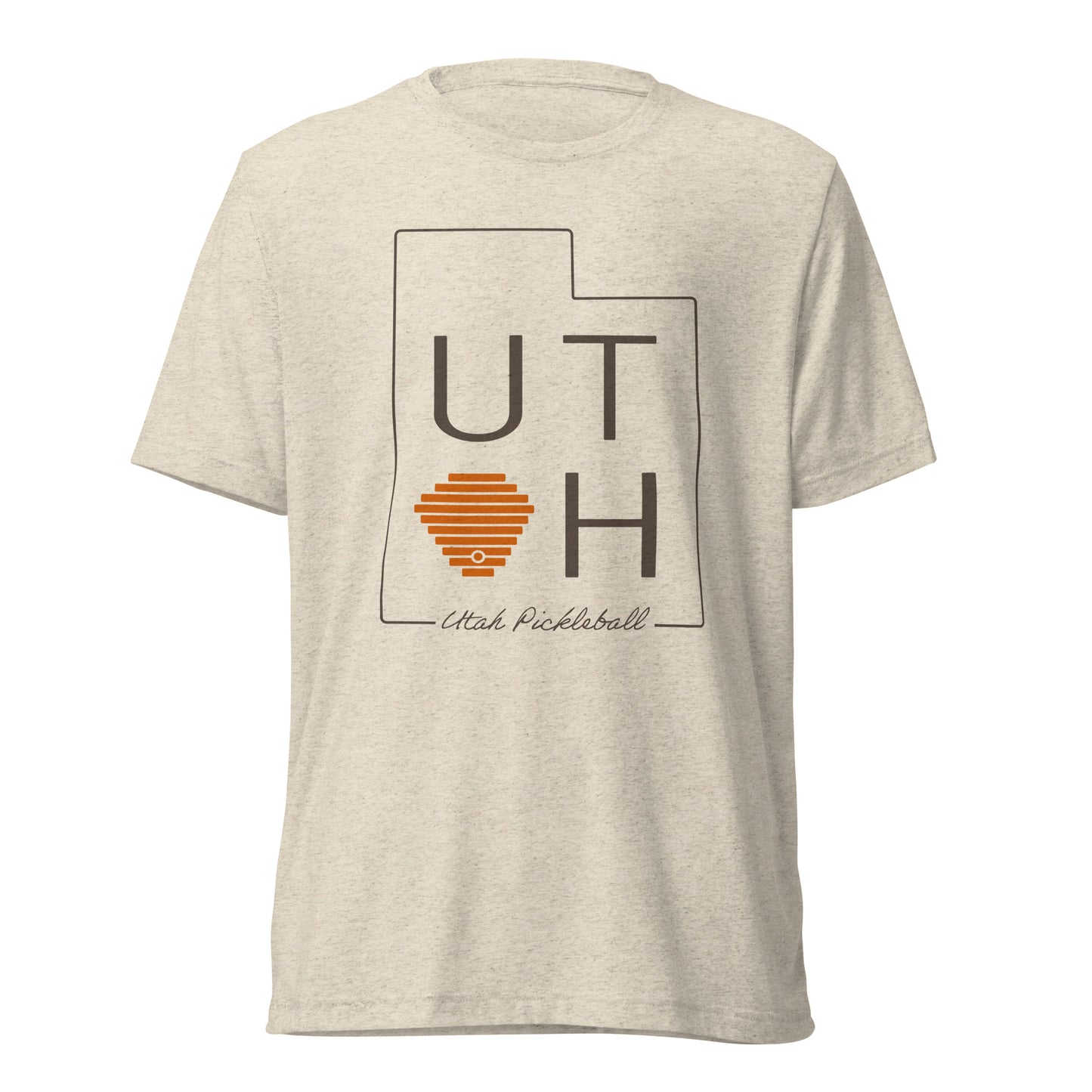 PKLme Unisex Triblend Pickleball Shirt - Utah