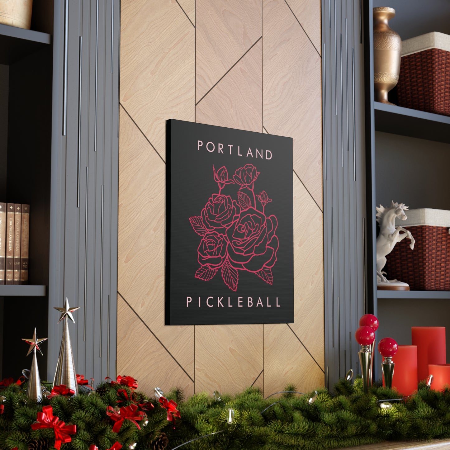PKLme Pickleball Gallery Wrap Canvas Art Print - Portland PDX - PNW