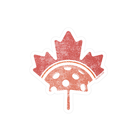 PKLme Indoor / Outdoor Sticker - White Waterproof Vinyl - Canada