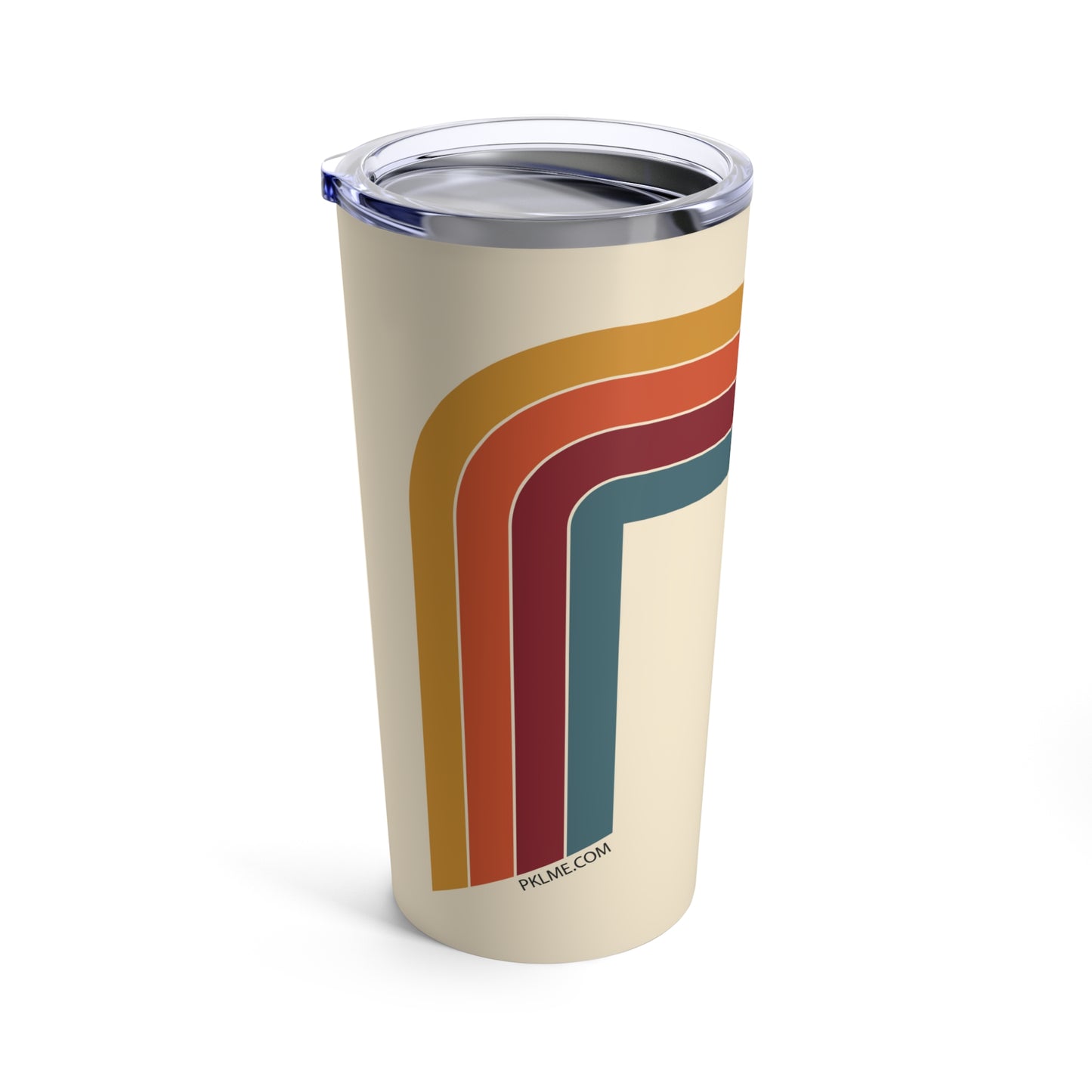 PKLme Pickleball Tumbler - 20oz. - Insulated stainless steel travel cup - Retro