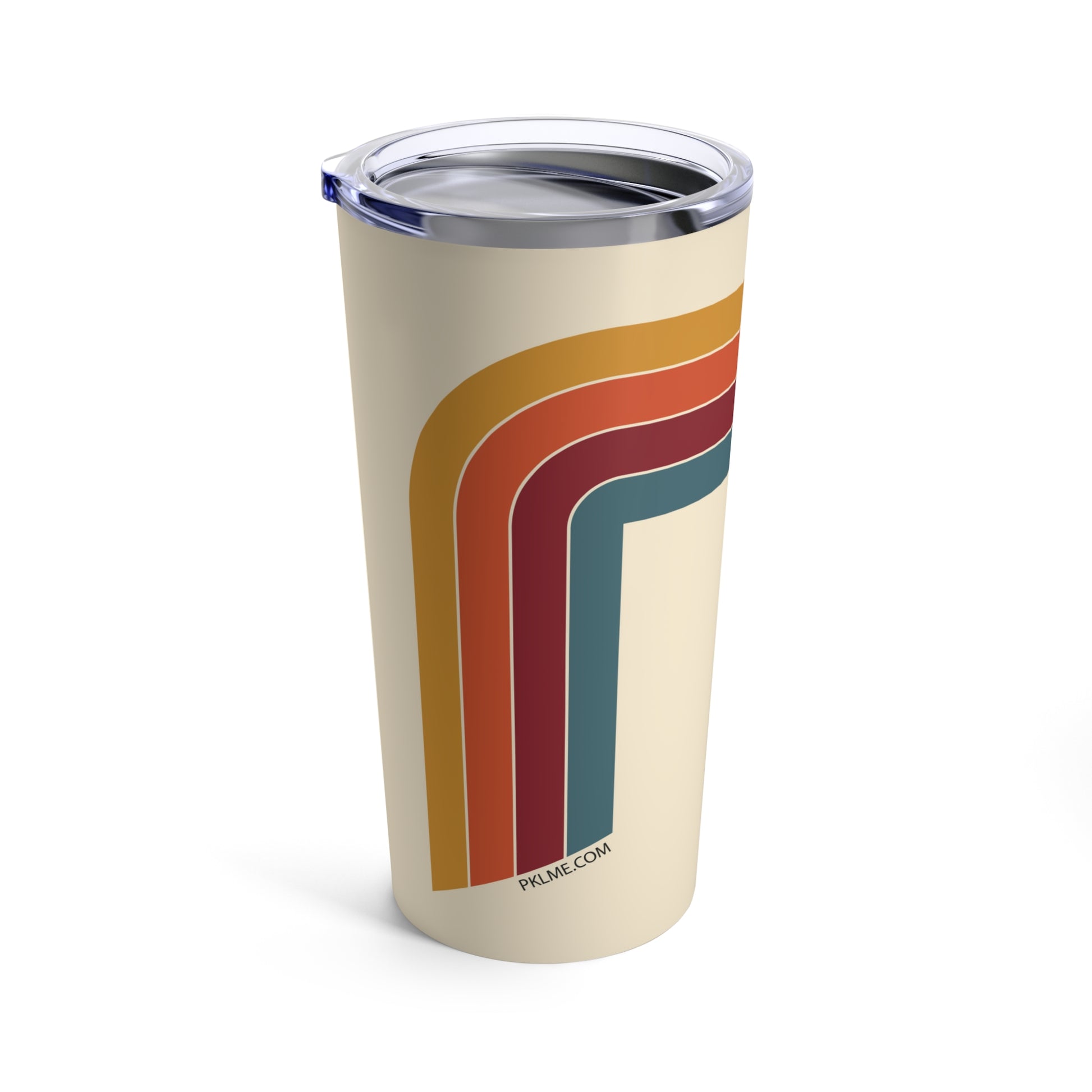 PKLme Pickleball Tumbler - 20oz. - Insulated stainless steel travel cup - Retro