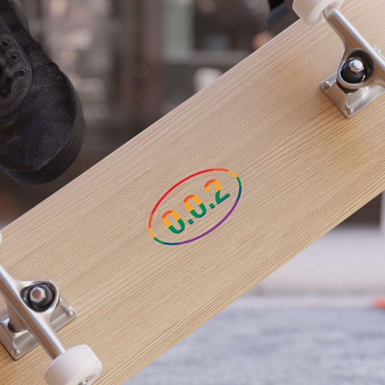 PKLme Transparent Outdoor Stickers - Pride - 0.0.2