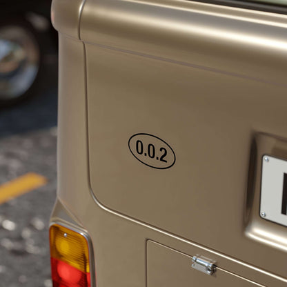 PKLme Transparent Outdoor Stickers - 0.0.2