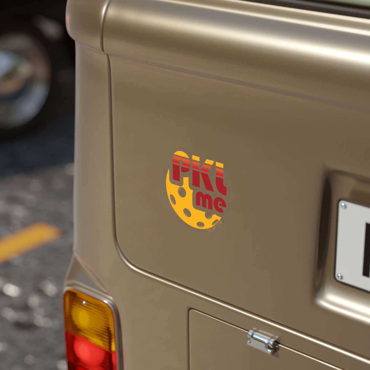 PKLme Transparent Outdoor Stickers