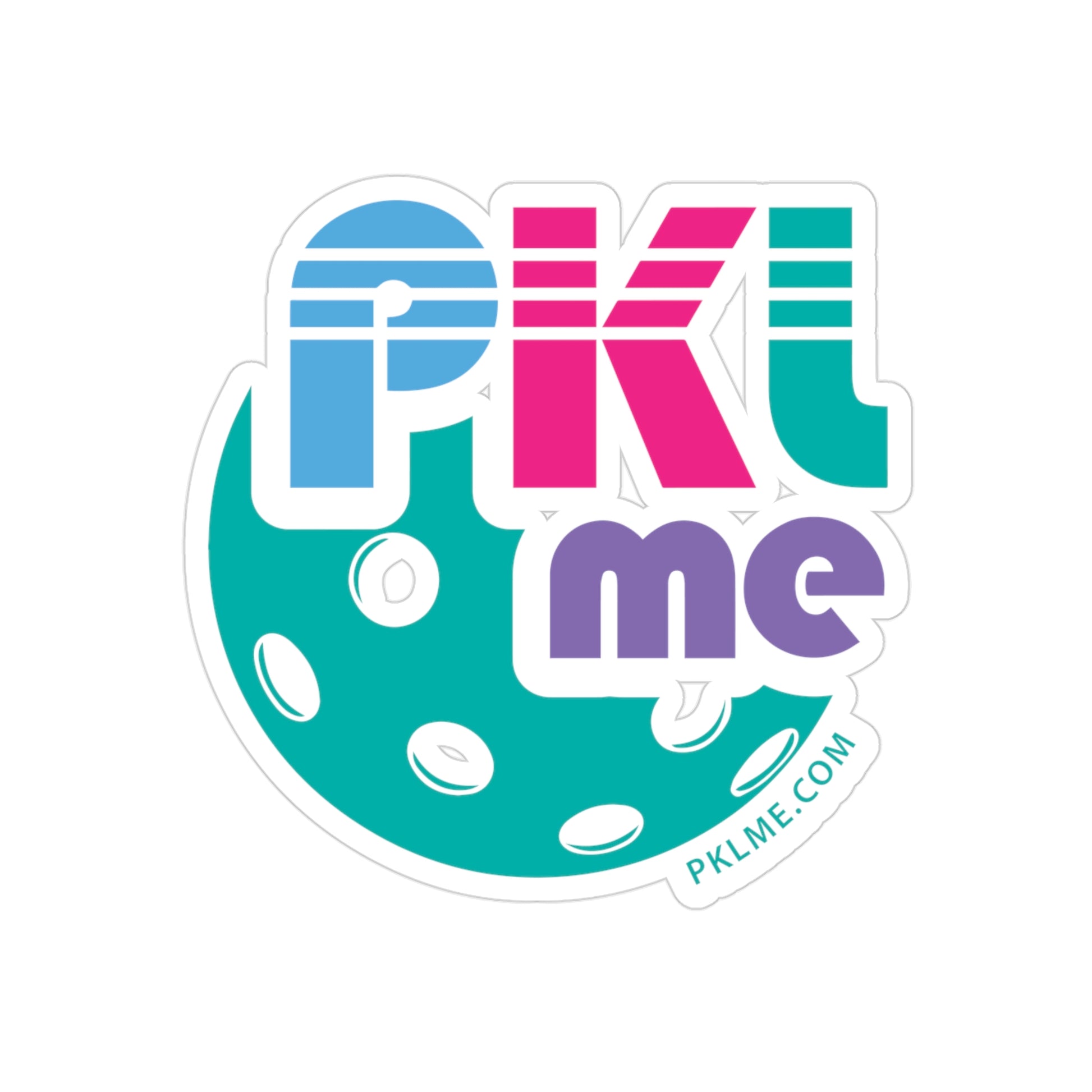 PKLme Transparent Outdoor Stickers