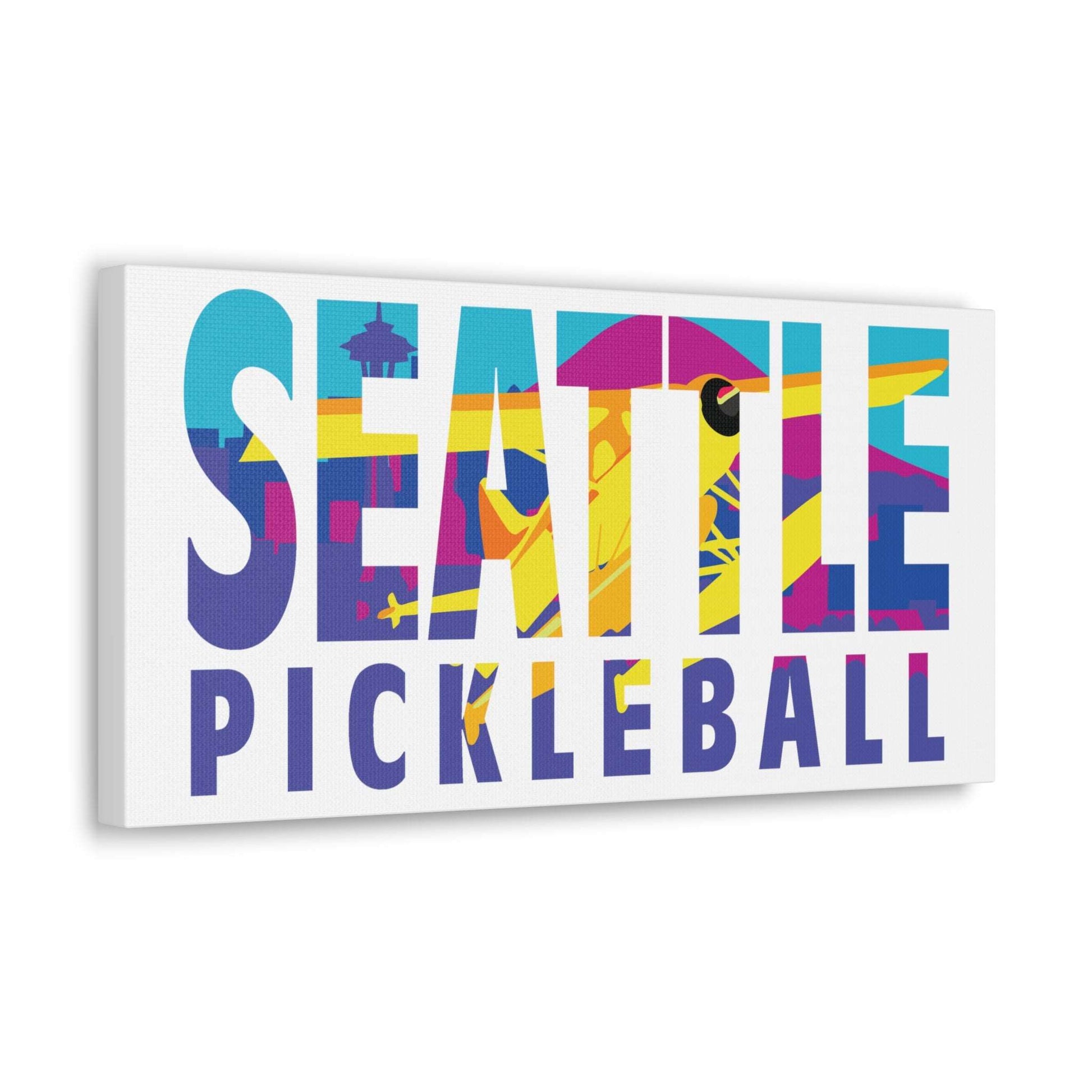 PKLme Pickleball Gallery Wrap Canvas Art Print - PNW Artsy