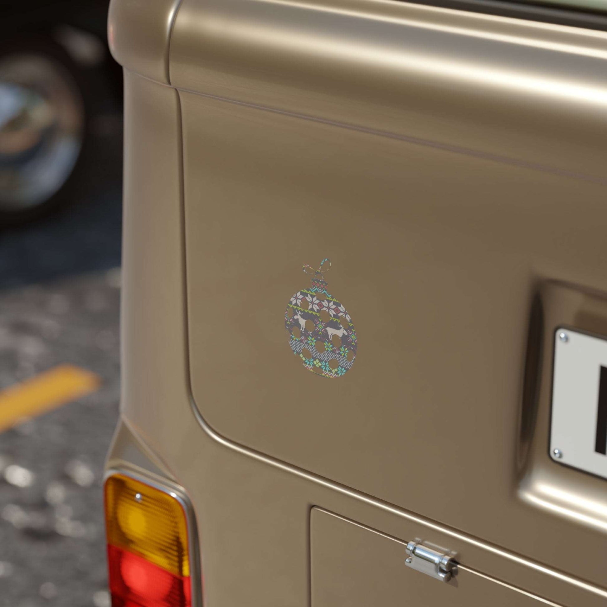 PKLme Transparent Outdoor Stickers - Christmas
