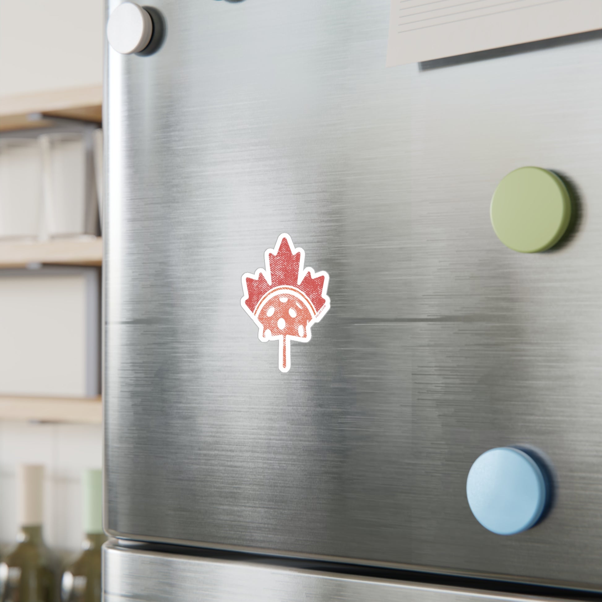 PKLme Indoor / Outdoor Sticker - White Waterproof Vinyl - Canada
