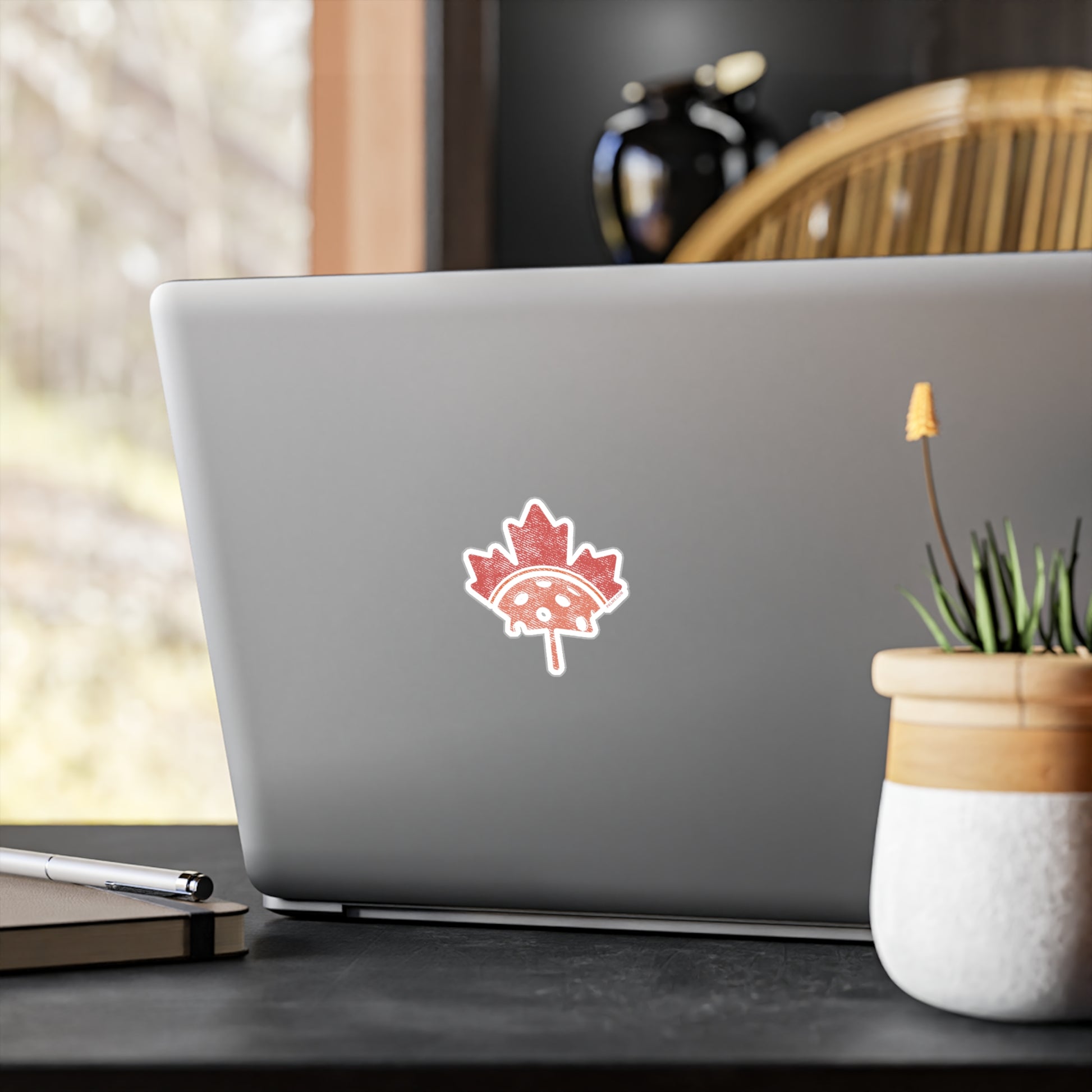 PKLme Indoor / Outdoor Sticker - White Waterproof Vinyl - Canada