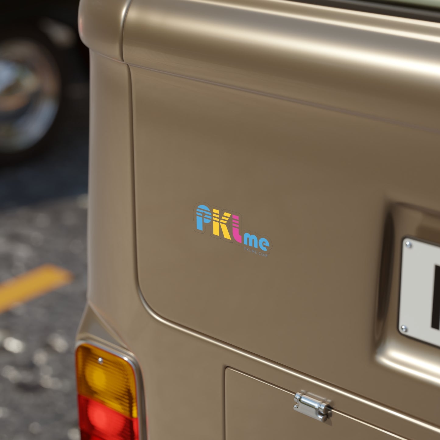 PKLme Transparent Outdoor Sticker