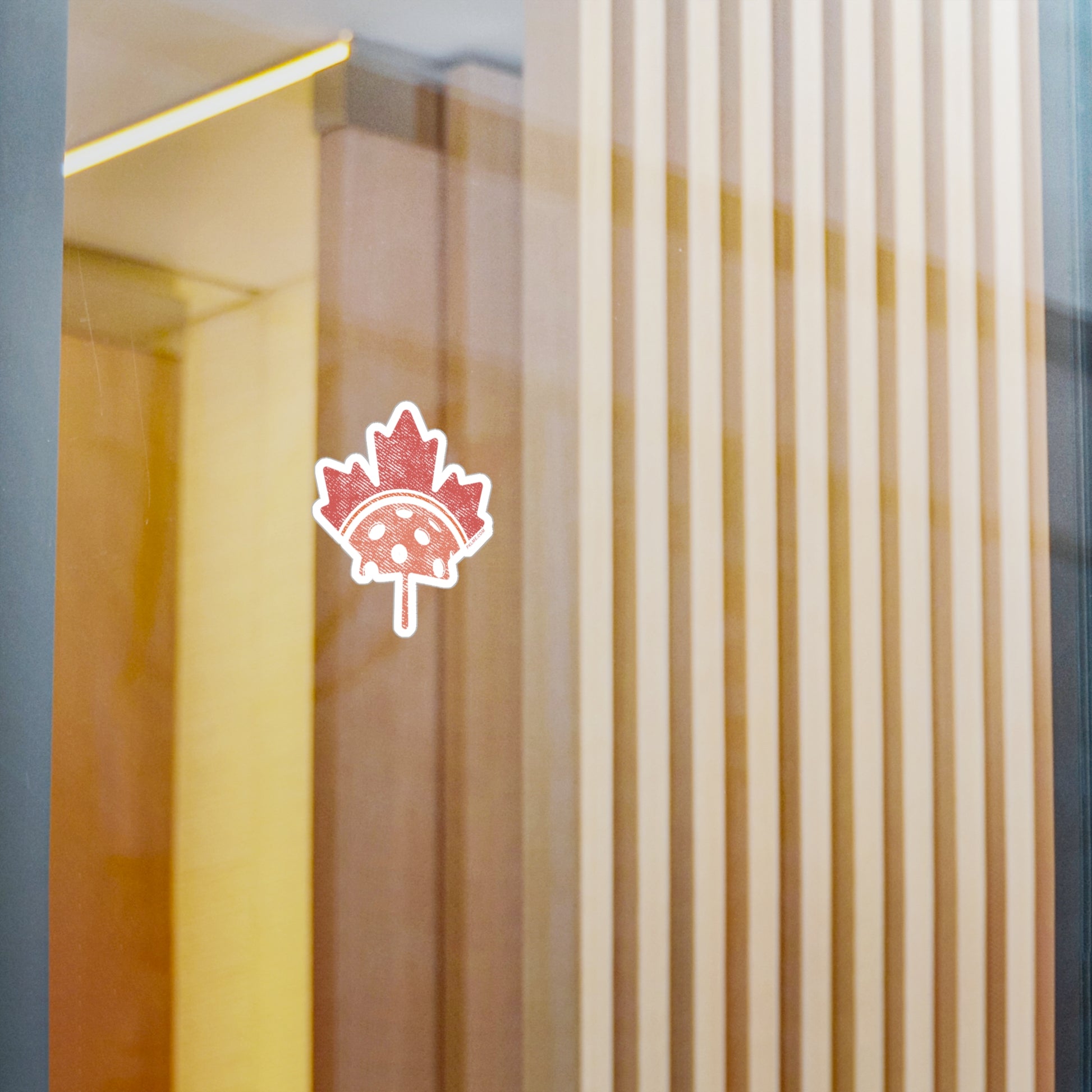 PKLme Indoor / Outdoor Sticker - White Waterproof Vinyl - Canada