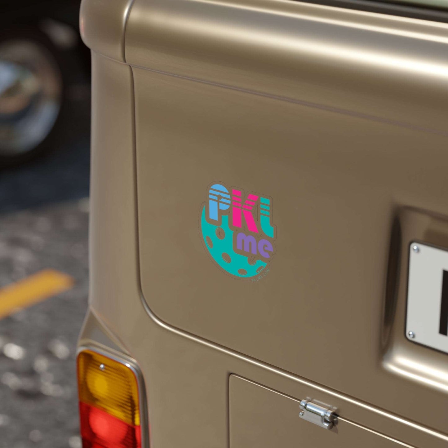 PKLme Transparent Outdoor Stickers
