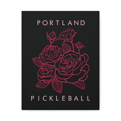 PKLme Pickleball Gallery Wrap Canvas Art Print - Portland PDX - PNW