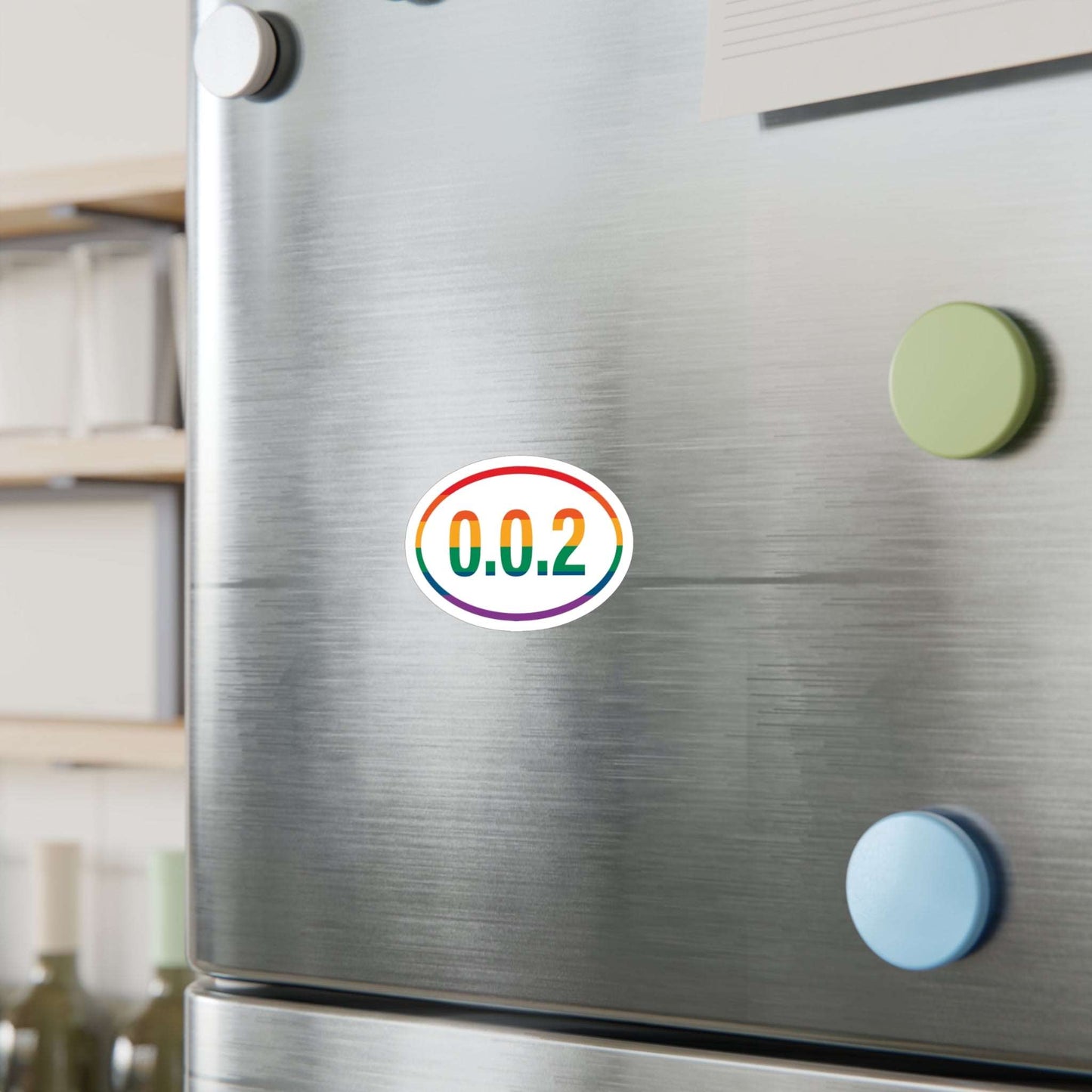 PKLme Indoor / Outdoor Sticker - White Waterproof Vinyl - Pride- 0.0.2