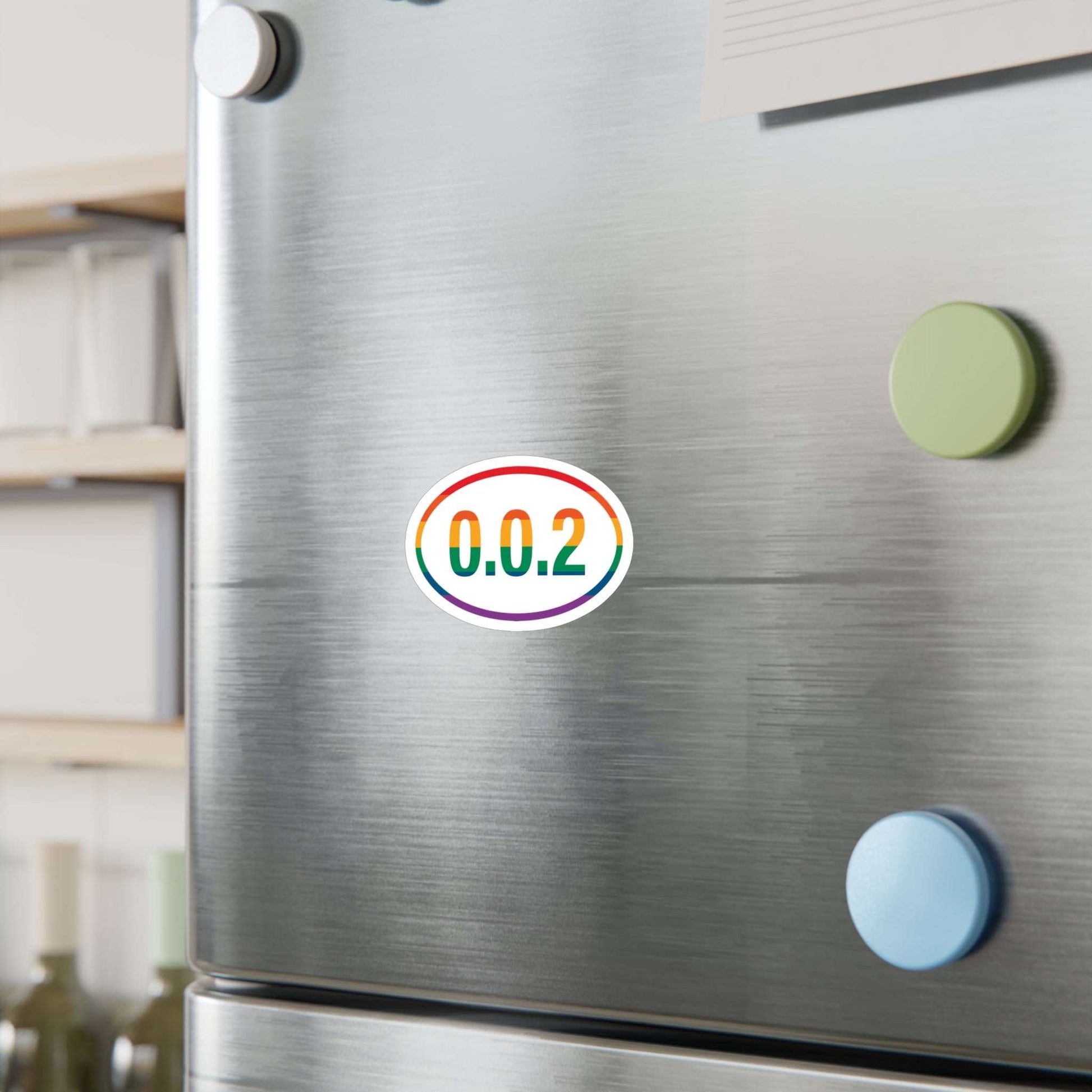 PKLme Indoor / Outdoor Sticker - White Waterproof Vinyl - Pride- 0.0.2