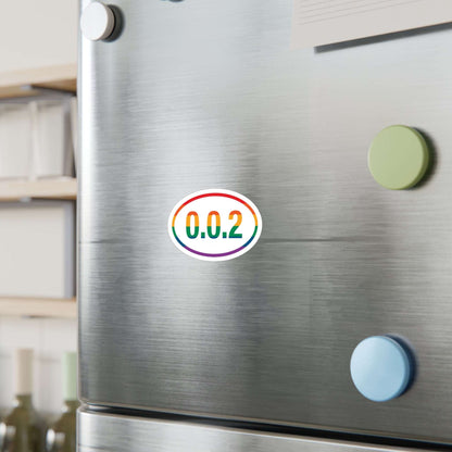 PKLme Indoor / Outdoor Sticker - White Waterproof Vinyl - Pride- 0.0.2