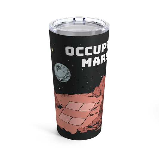 PKLme 20oz. Pickleball Travel Cup - Insulated stainless steel travel tumbler - Occupy Mars