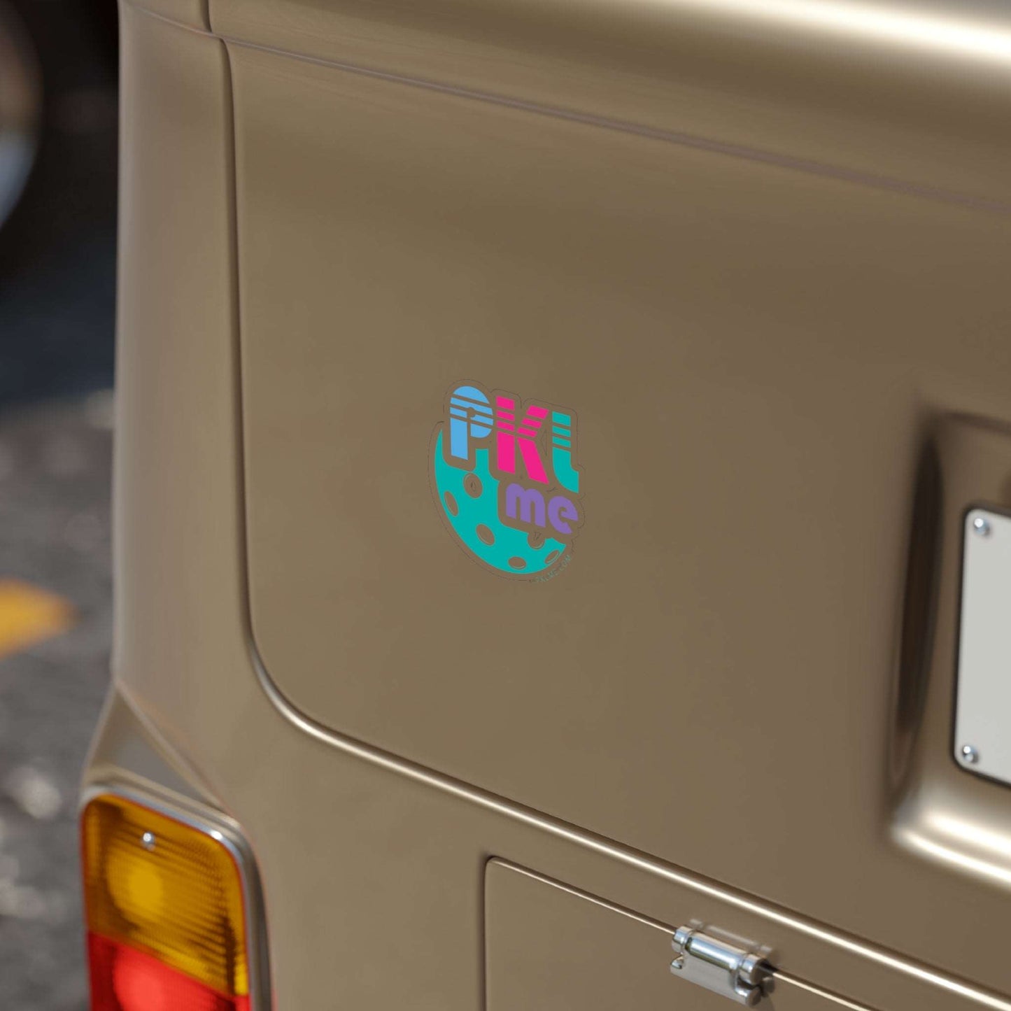 PKLme Transparent Outdoor Stickers