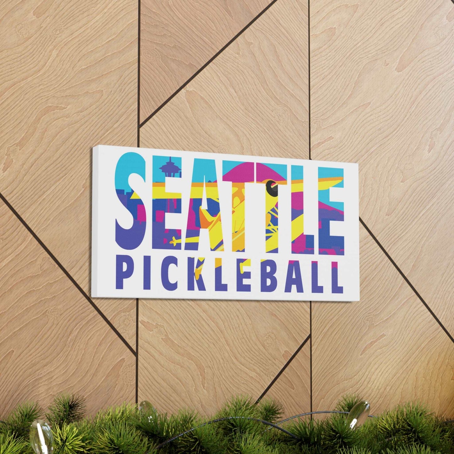 PKLme Pickleball Gallery Wrap Canvas Art Print - PNW Artsy