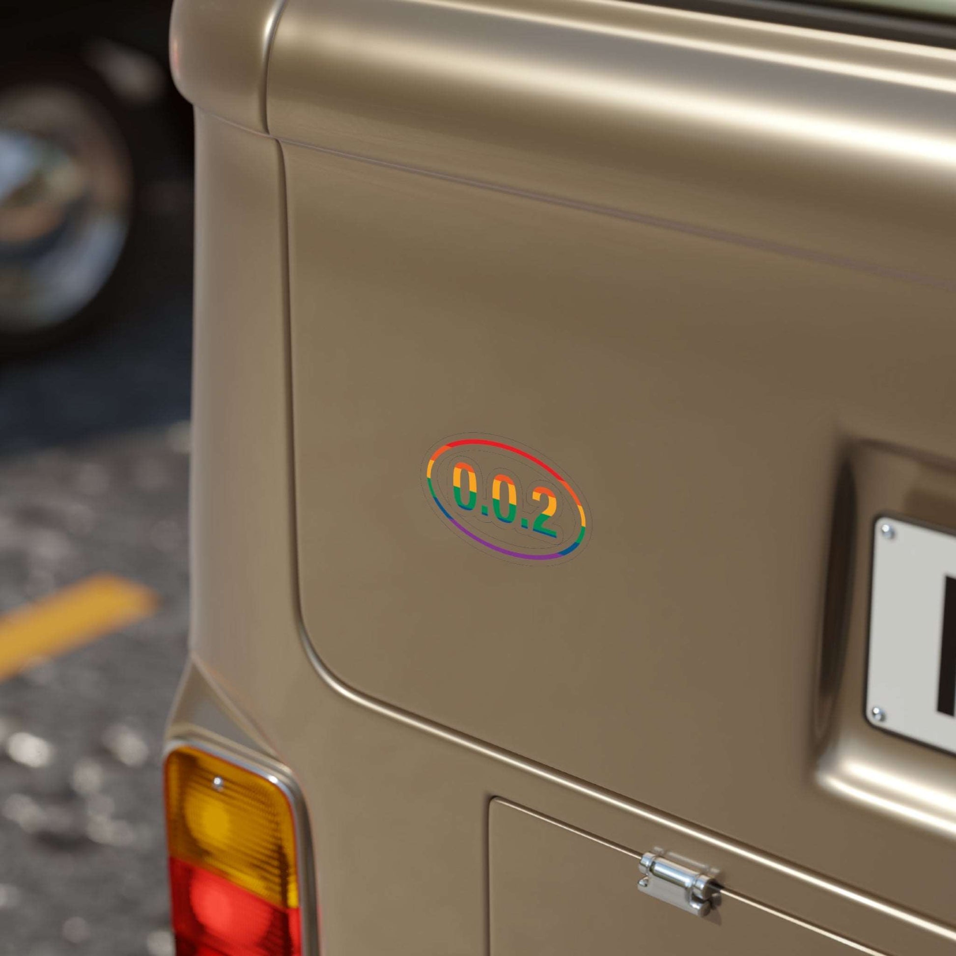 PKLme Transparent Outdoor Stickers - Pride - 0.0.2