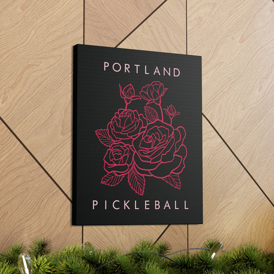 PKLme Pickleball Gallery Wrap Canvas Art Print - Portland PDX - PNW
