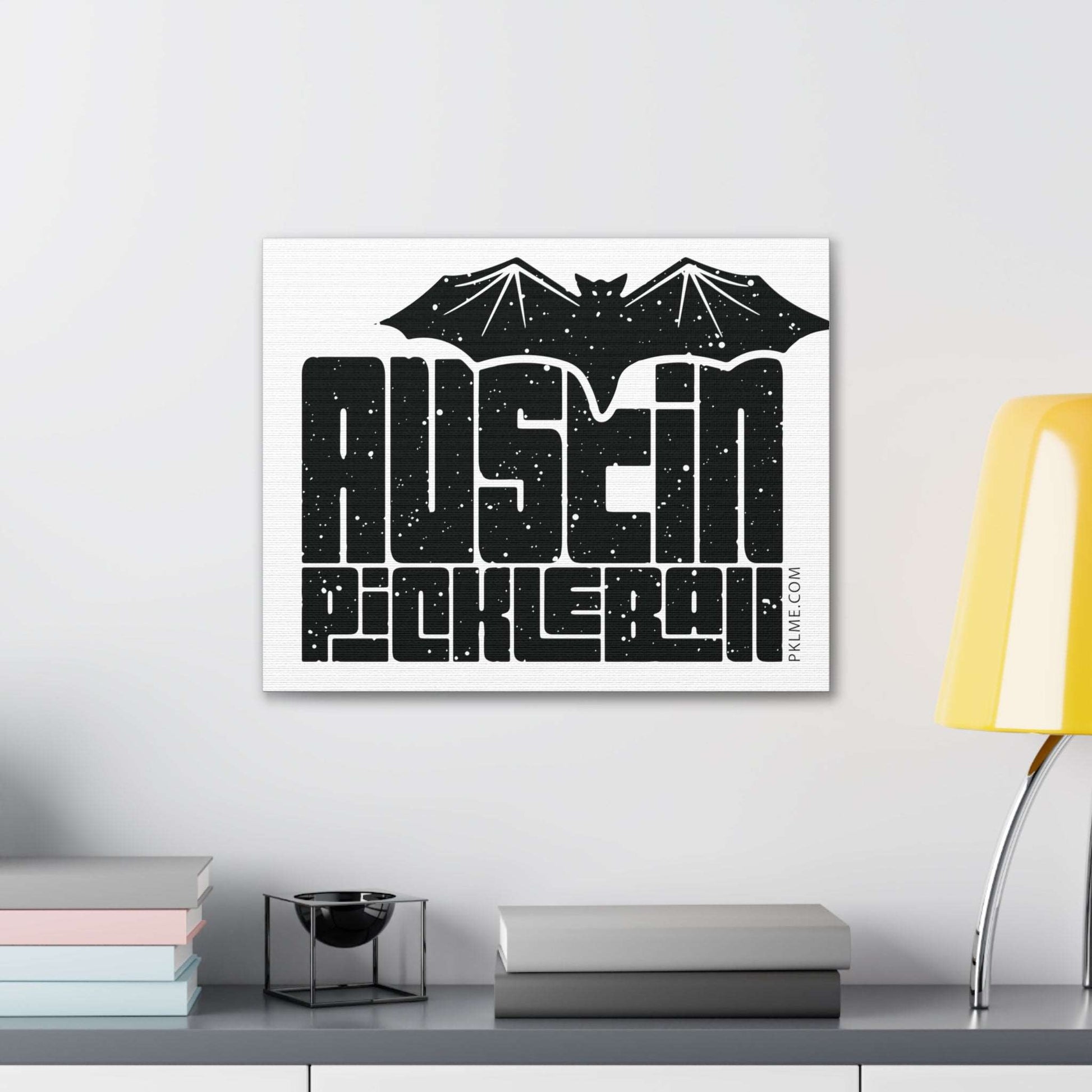 PKLme Pickleball Gallery Wrap Canvas Art Print - Austin