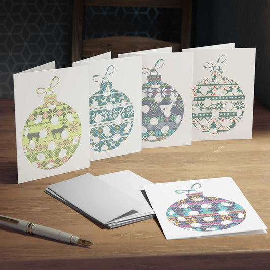 PKLme Pickleball Holiday Cards - 5 different designs with envelopes
