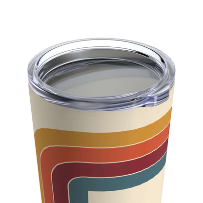 PKLme Pickleball Tumbler - 20oz. - Insulated stainless steel travel cup - Retro