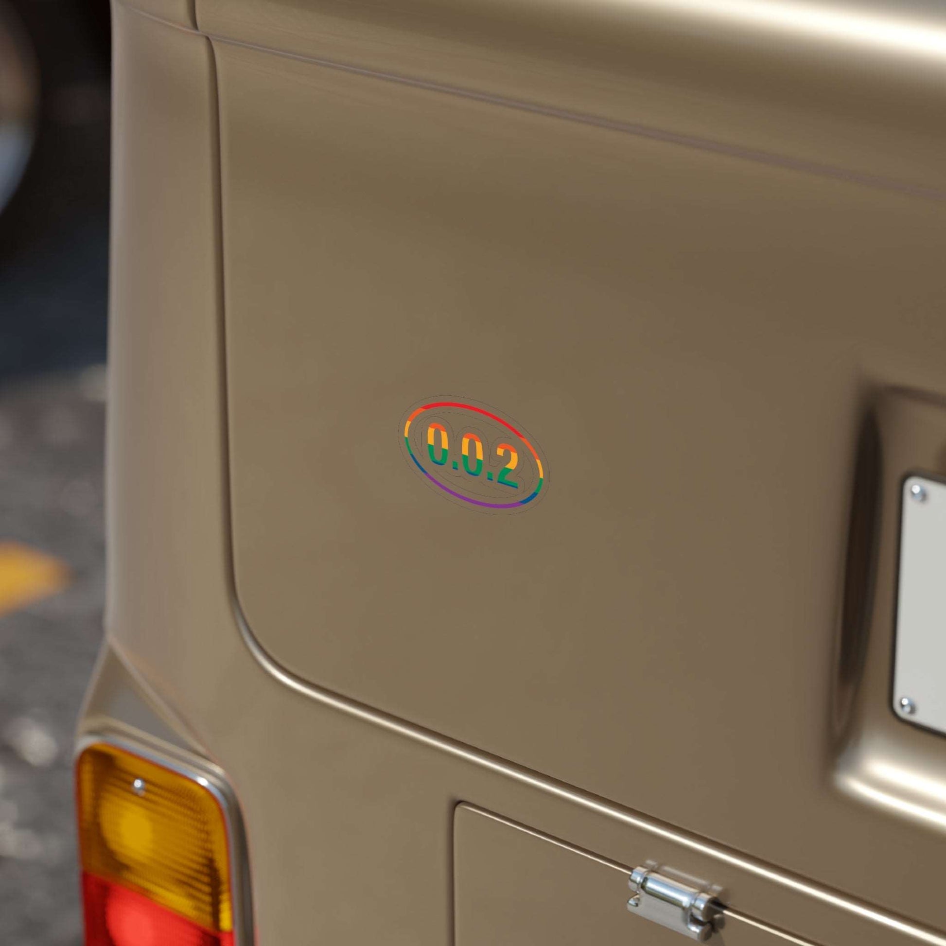 PKLme Transparent Outdoor Stickers - Pride - 0.0.2