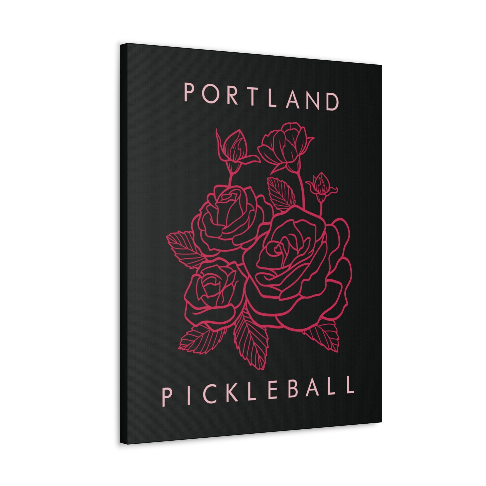 PKLme Pickleball Gallery Wrap Canvas Art Print - Portland PDX - PNW