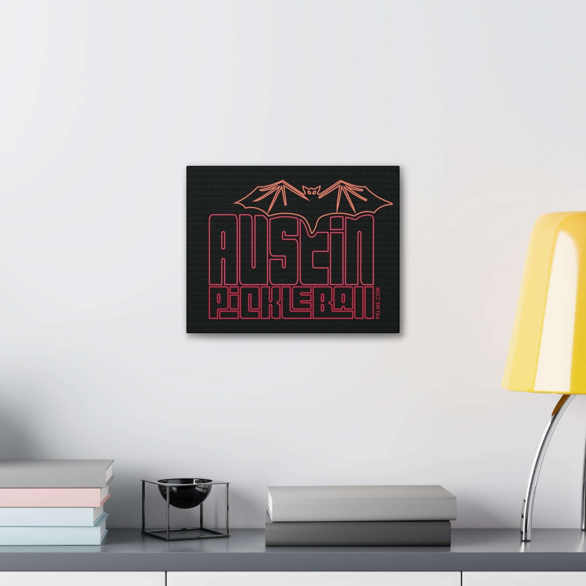 PKLme Pickleball Gallery Wrap Canvas Art Print - Austin