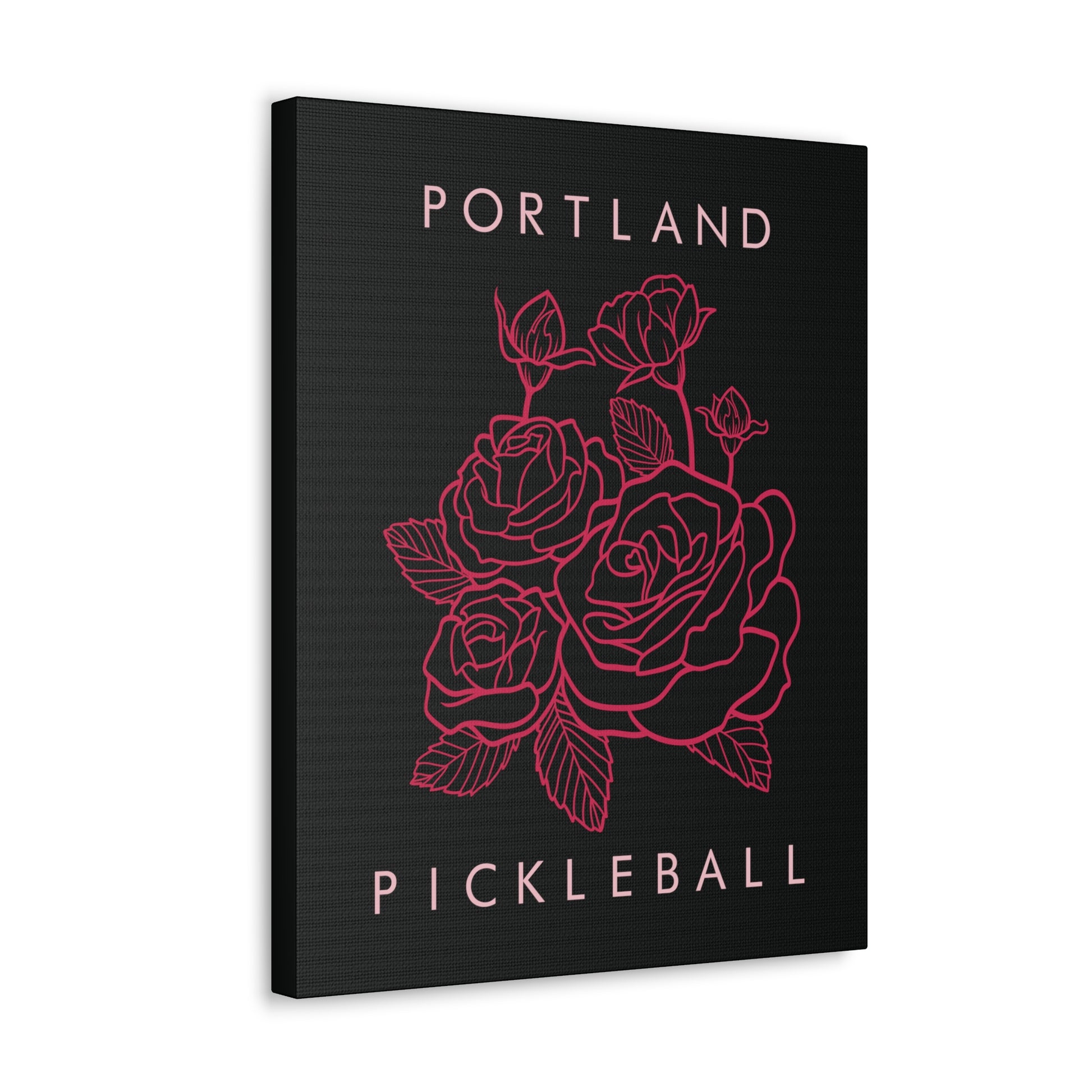 PKLme Pickleball Gallery Wrap Canvas Art Print - Portland PDX - PNW