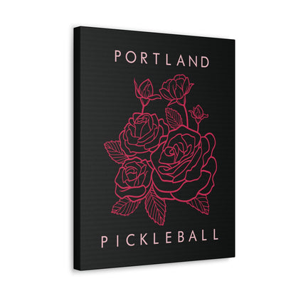 PKLme Pickleball Gallery Wrap Canvas Art Print - Portland PDX - PNW