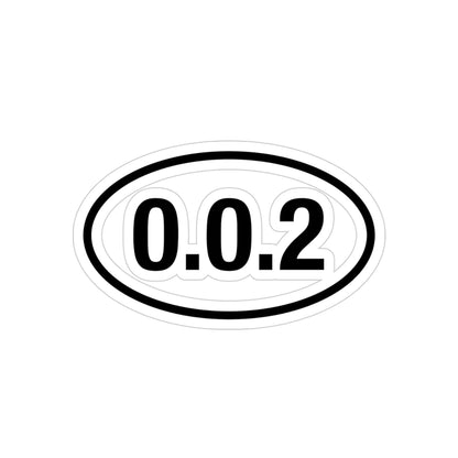 PKLme Transparent Outdoor Stickers - 0.0.2