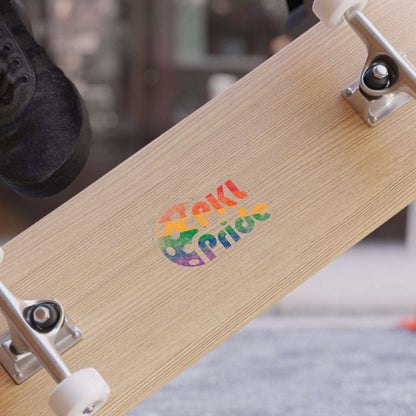 PKLme Transparent Outdoor Stickers - Pride