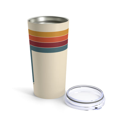 PKLme Pickleball Tumbler - 20oz. - Insulated stainless steel travel cup - Retro