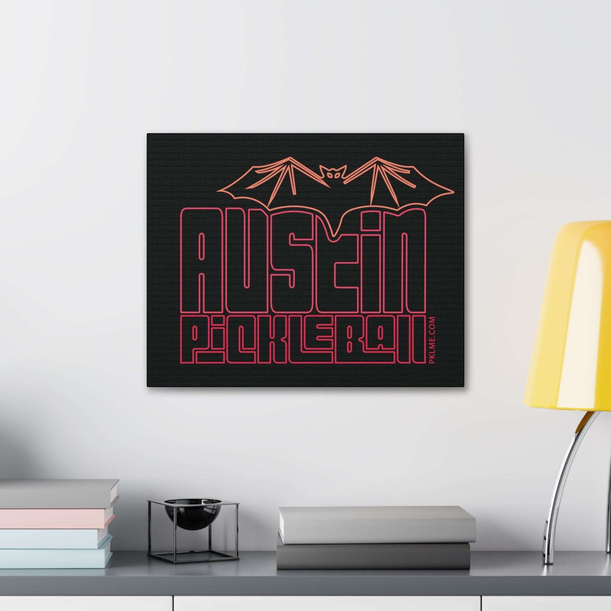 PKLme Pickleball Gallery Wrap Canvas Art Print - Austin