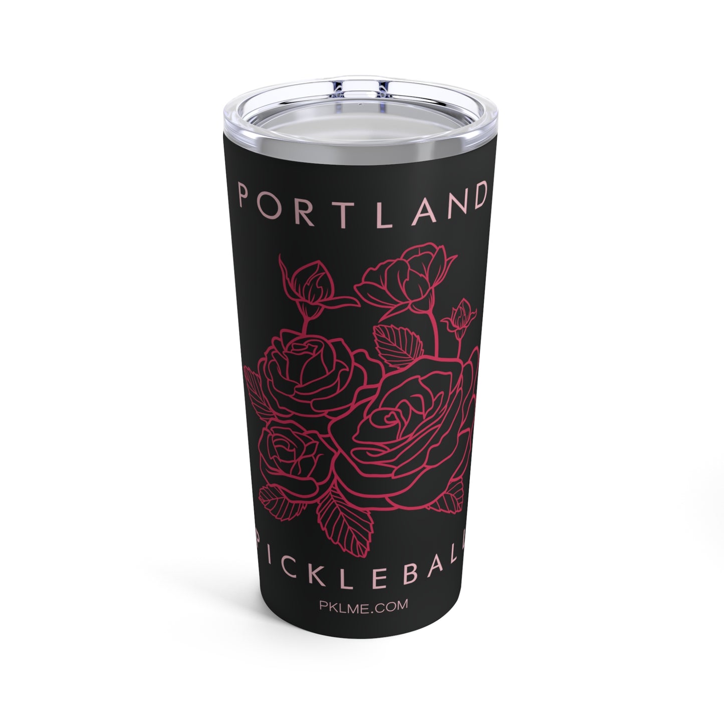 PKLme 20oz. Pickleball Travel Cup - Insulated stainless steel travel tumbler - Portland PDX - PNW