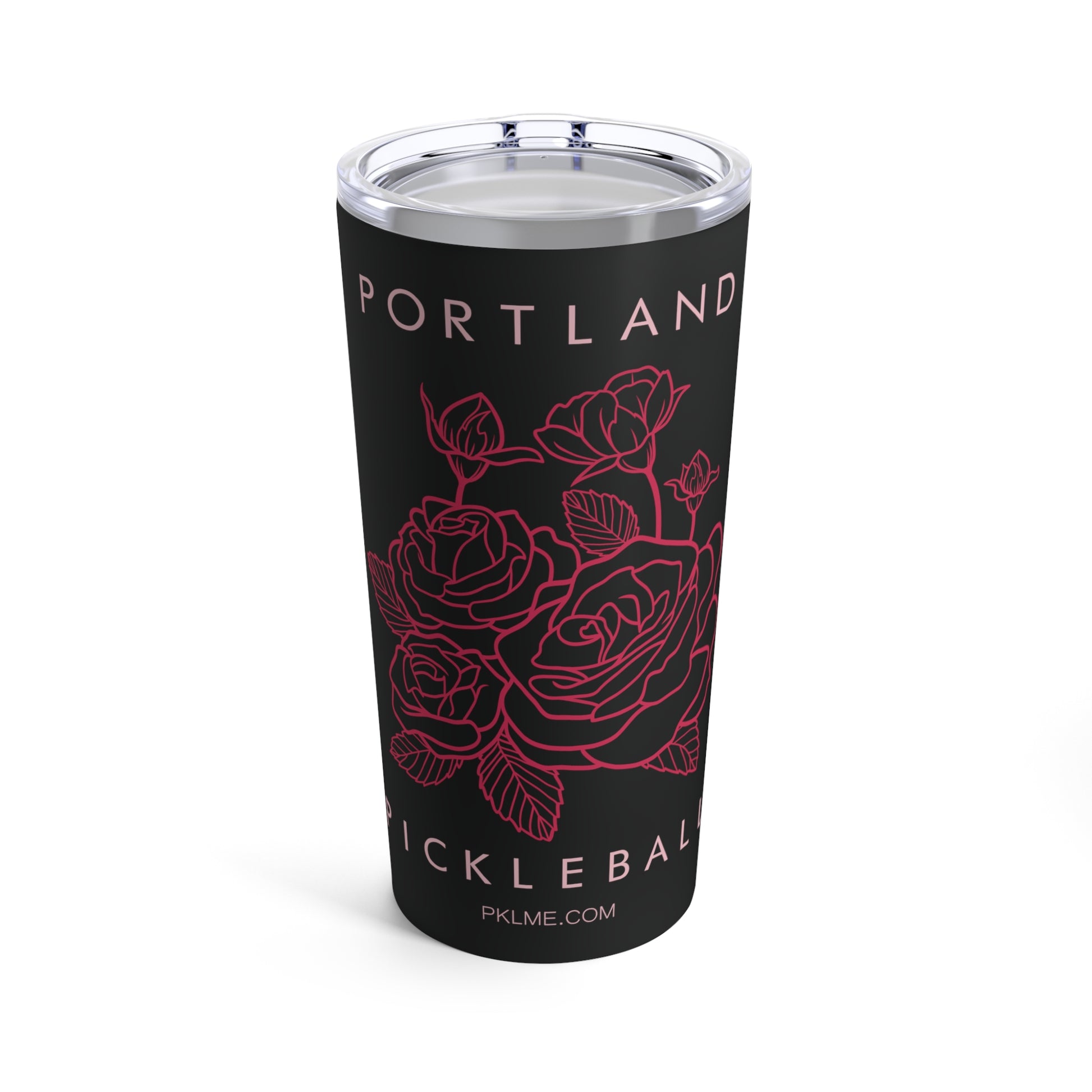 PKLme 20oz. Pickleball Travel Cup - Insulated stainless steel travel tumbler - Portland PDX - PNW